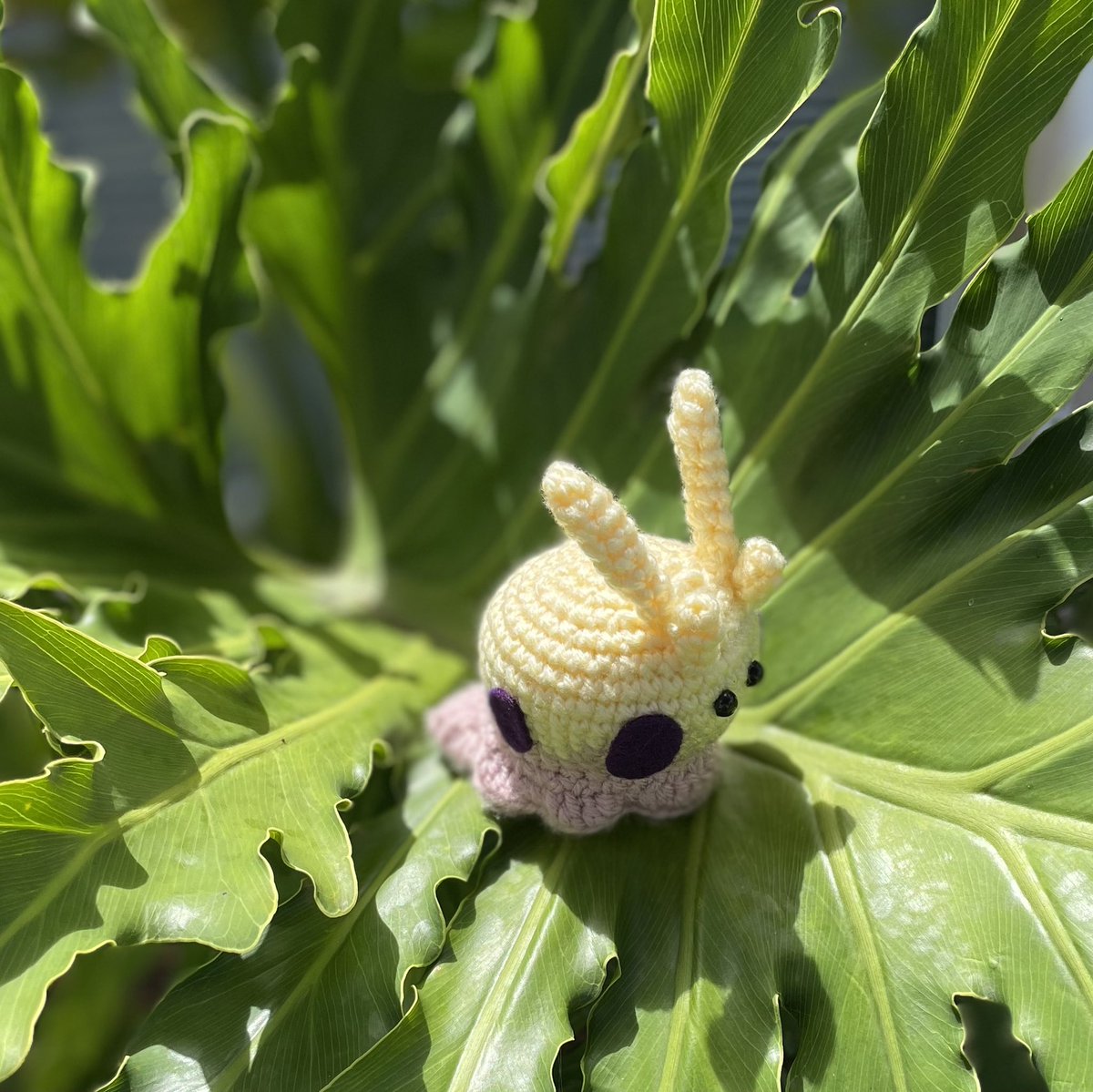 KatRose_316's tweet photo. Shiny Goomy!  Pattern by me! #amigurumi #Goomy #Pokemon #crochet https://t.co/HEjAcAEqWt