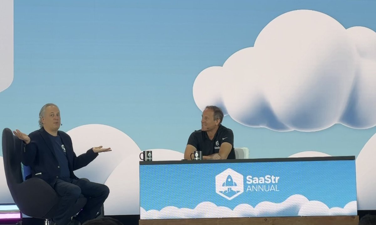 Great discussion with @DavidSacks & @jasonlk at @SaaStrAnnual Mortality rate of seed deals was 20% two years ago and is 80% now Craft Ventures is spending 70-80% of their new deal time on AI @saastr @sbeechuk