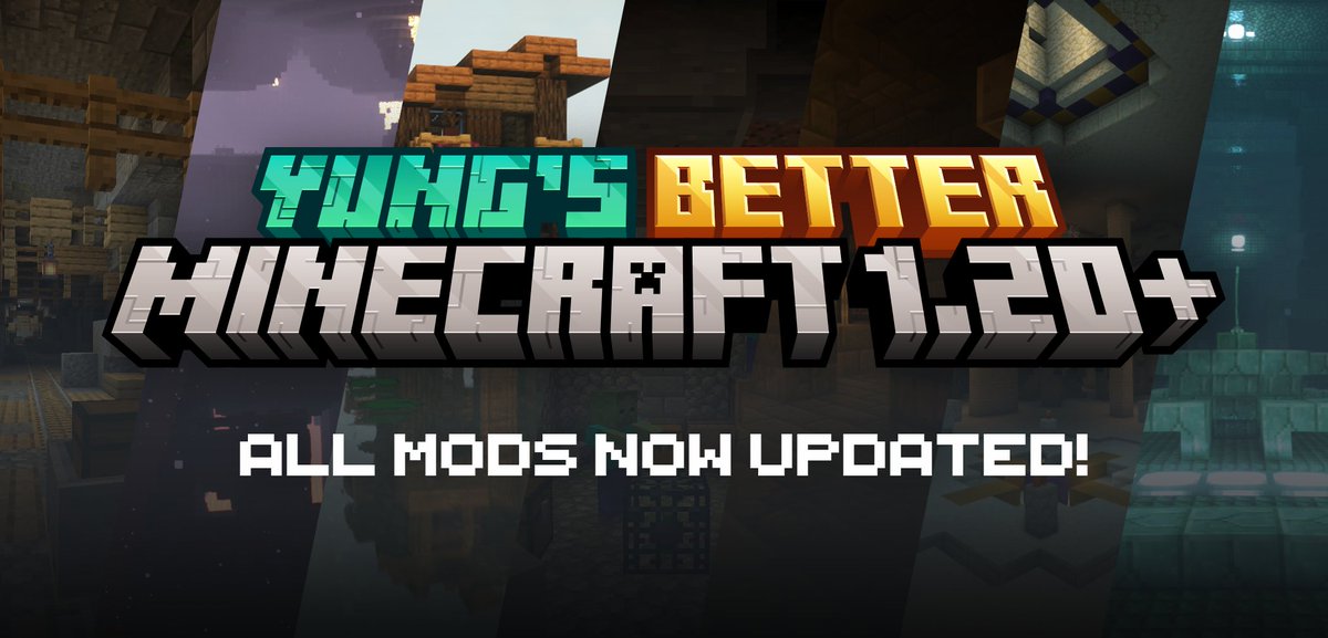 yungnickyoung's tweet image. Gamers, it's time.

All of my mods are now publicly available for 1.20 and 1.20.1 on both CurseForge and Modrinth!

Thanks to everyone who supported me by joining the Patreon the past couple months.

I hope you all enjoy &amp;lt;3