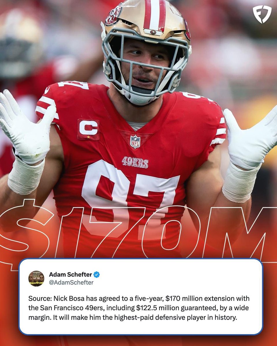 chairshotsports's tweet photo. We got our man baby!!!! ๐ช๐ป๐ช๐ป๐ช๐ป๐ช๐ป
@sf_gamerbabe118
@sflore83
@49ers
@Kennylew28
#NFL #NFLKickoff #NFLKickOff2023 #NFLonX #PayNickBosa https://t.co/KCBDcV2VNH