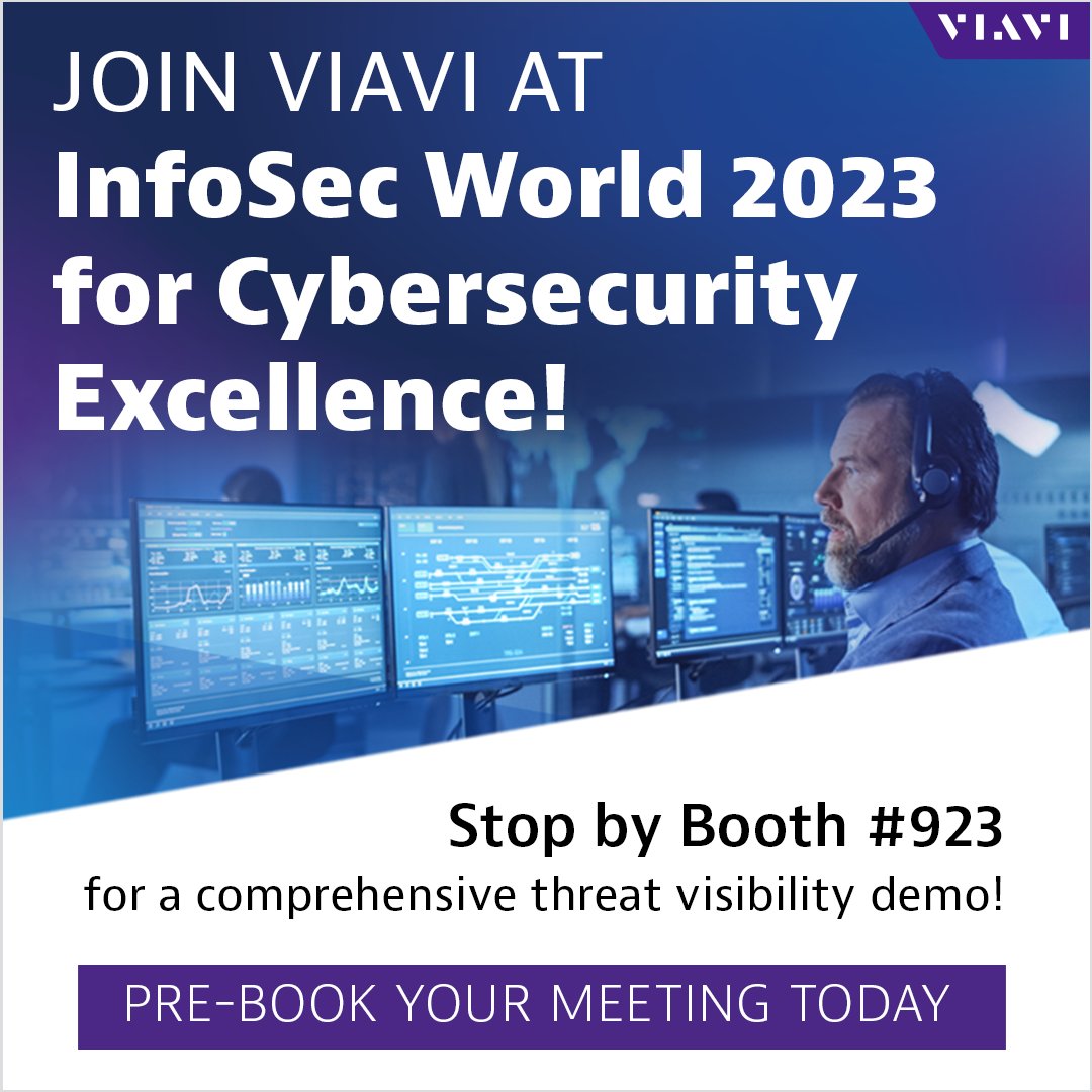EVENT | Counting down the days until #InfoSecWorld 2023! Book a meeting with our experts at this must-attend industry event that features expert insights, enlightening keynotes, and interactive breakout sessions. ow.ly/yZfi50PIsHw