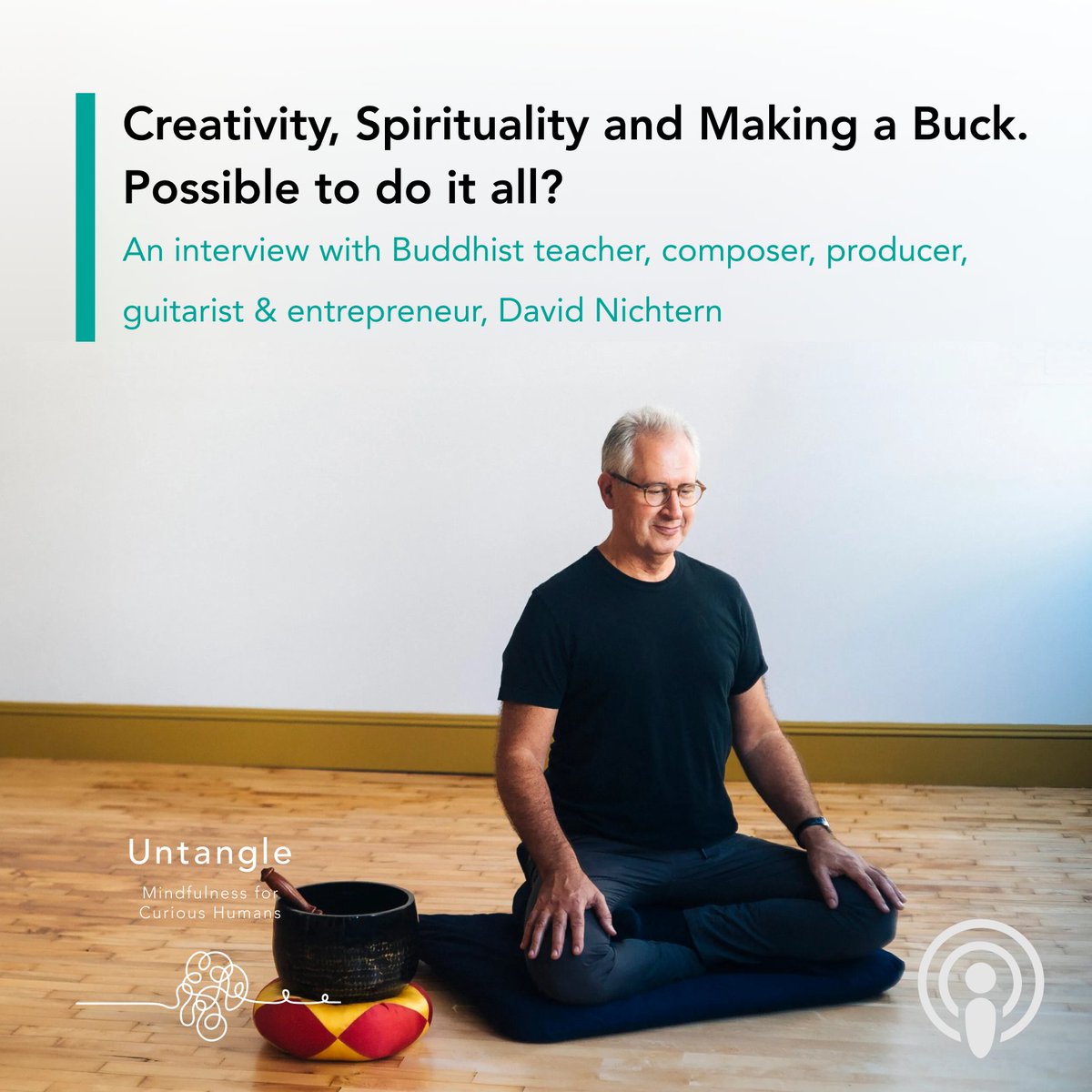 Dive into mindfulness, music, & entrepreneurship with David Nichtern, senior Buddhist teacher, composer, guitarist, & successful entrepreneur. 🌟 Discover balance, prosperity, & happiness in his book ‘Creativity, Spirituality, and Making a Buck.’ 📚 ow.ly/vRkv50PIwwp
