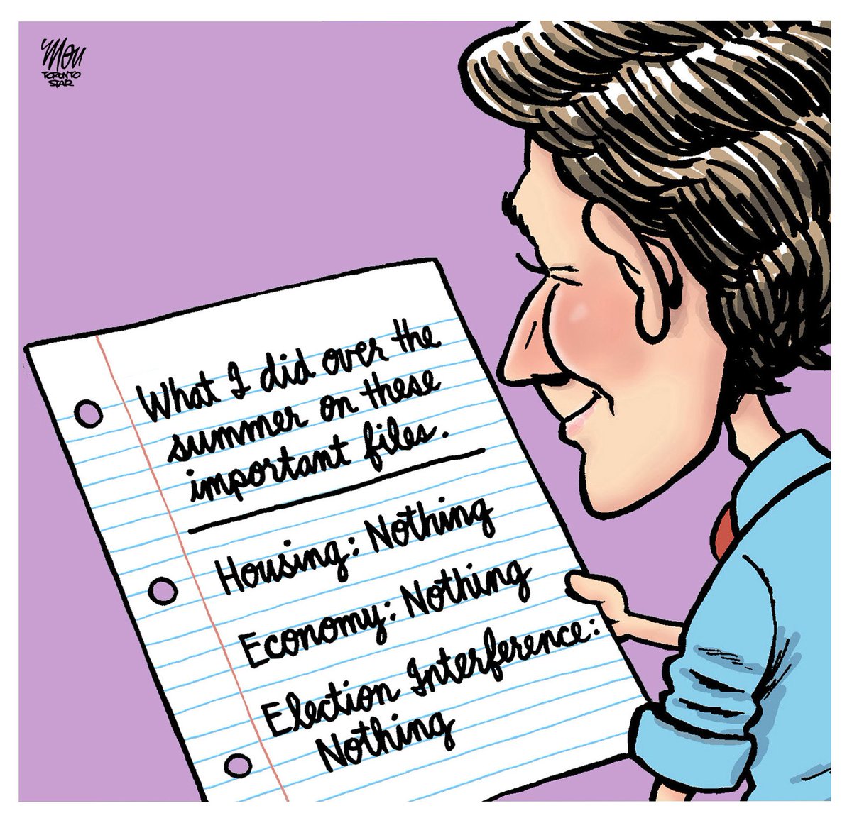 Please enjoy my #JustinTrudeau cartoon for Thursday's @TorontoStar