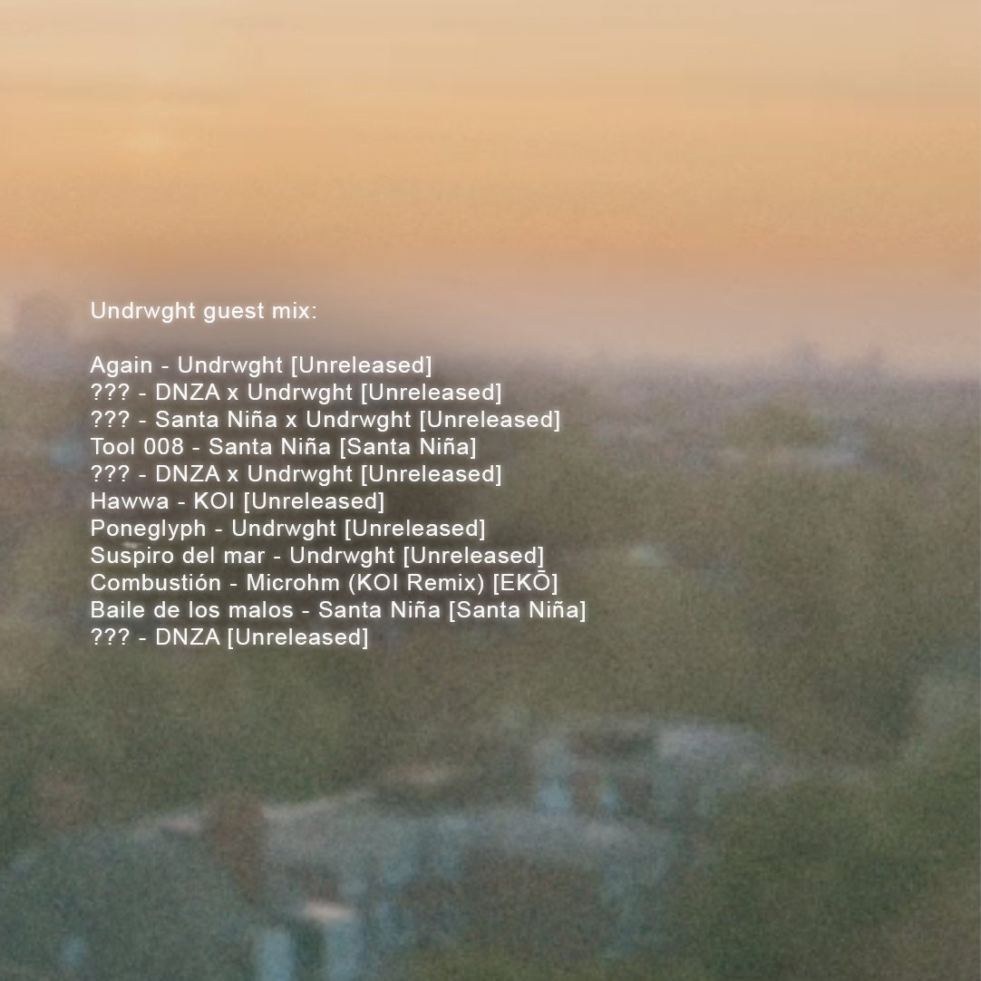 Other Islands (@_otherislands) on Twitter photo july show on <a href="/threadsradio/">Threads</a> is now up 🌺 guest mix from <a href="/undrwght/">Undrwght</a> 💥 go listen for tunes from @postgeography <a href="/amnesiascanner/">AS</a> <a href="/freeka_tet/">fxxxxx txx</a> <a href="/nahashisalive/">Nahash</a> @eomac <a href="/DNZAbass/">Ric Vam</a> <a href="/microhom/">Leslie García aka Microhm</a> <a href="/OOH_sounds/">OOH-sounds</a> <a href="/PineconeMoonsh1/">Pinecone Moonshine</a> <a href="/PAN_hq/">PAN</a> <a href="/N_A_A_F_I/">naafi*</a> <a href="/svbkvltshanghai/">SVBKVLT</a> y maaas ☄️💃
on.soundcloud.com/EYodZ july show on <a href="/threadsradio/">Threads</a> is now up 🌺 guest mix from <a href="/undrwght/">Undrwght</a> 💥 go listen for tunes from @postgeography <a href="/amnesiascanner/">AS</a> <a href="/freeka_tet/">fxxxxx txx</a> <a href="/nahashisalive/">Nahash</a> @eomac <a href="/DNZAbass/">Ric Vam</a> <a href="/microhom/">Leslie García aka Microhm</a> <a href="/OOH_sounds/">OOH-sounds</a> <a href="/PineconeMoonsh1/">Pinecone Moonshine</a> <a href="/PAN_hq/">PAN</a> <a href="/N_A_A_F_I/">naafi*</a> <a href="/svbkvltshanghai/">SVBKVLT</a> y maaas ☄️💃
on.soundcloud.com/EYodZ