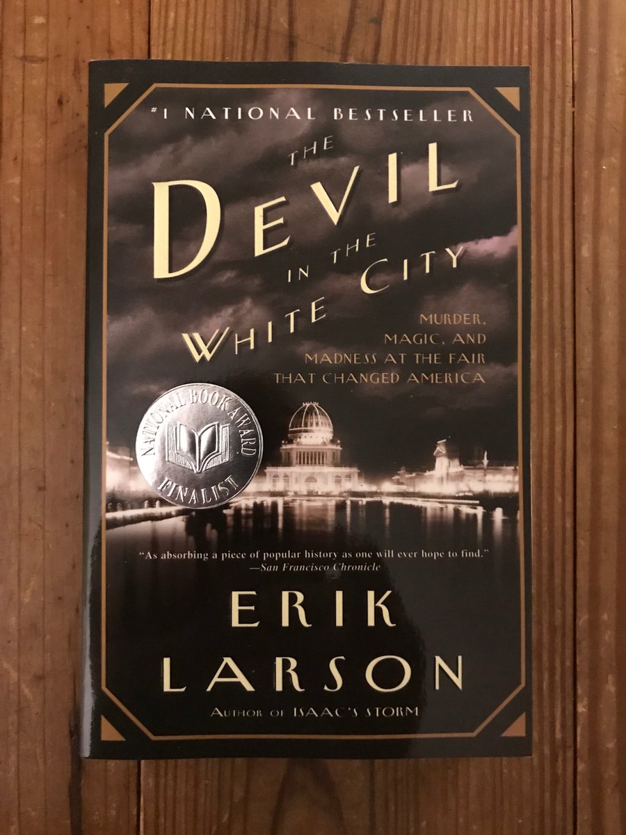 September 6 is National Read a Book Day. I’m still working my way through this one. What are you reading? #NationalReadABookDay #reading #TheDevilInTheWhiteCity #ErikLarson #amreading