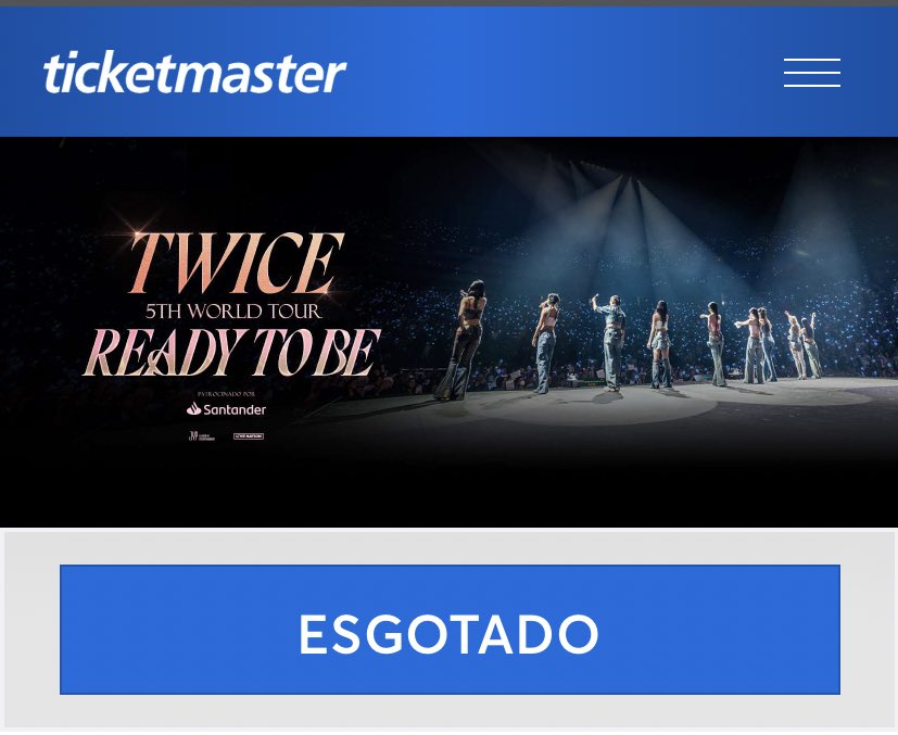 Ingressos para TWICE, São Paulo