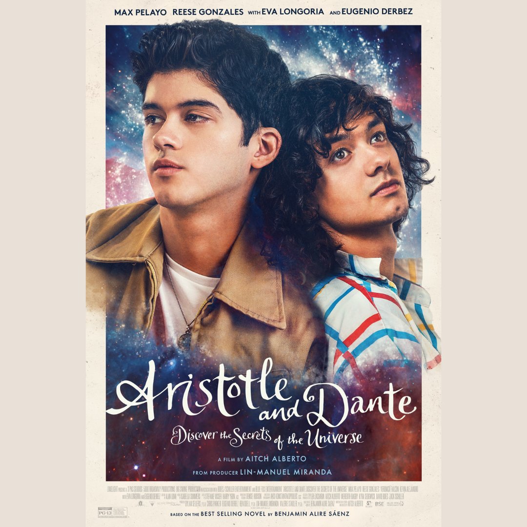 lacollaborg's tweet image. Dear Familia, this Friday, Aristotle and Dante Discover the Secrets of the Universe hits theaters across the country! A powerful story that highlights the beautiful diversity and intersectionality that exists within our community. 

Get your tickets and #SupportLatinoCreatives