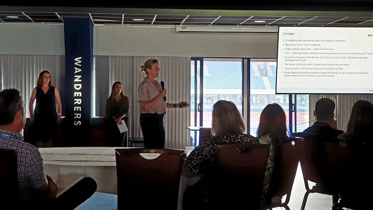 It was an absolute honour to present with our wonderful frailty team <a href="/MidCheshireNHS/">Mid Cheshire Hospitals 🏥</a> "When Every Moment Matters" at the NHSE North West Winter Event 2023 today. Thank you for having us! #nwuecwinter
