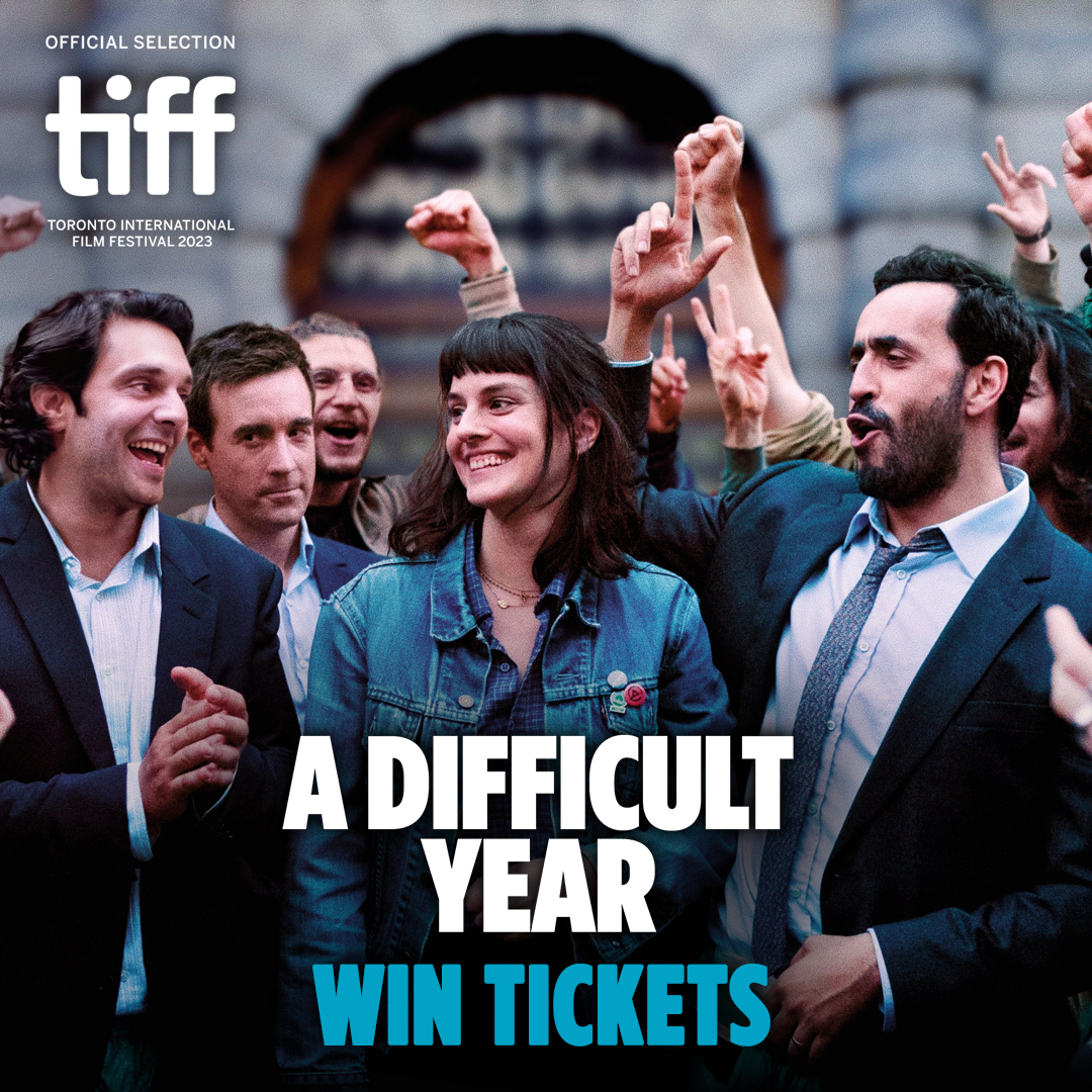 SphereFilmsCA's tweet image. Premiering at #TIFF23 on September 13, enter below for the chance to win a pair of tickets to the premiere of A DIFFICULT YEAR!

To enter: Follow @SphereFilmsCA, like this post, and tag a friend.

Contest ends September 10 at 11:59PM. Winner will be contacted via DM. Toronto…
