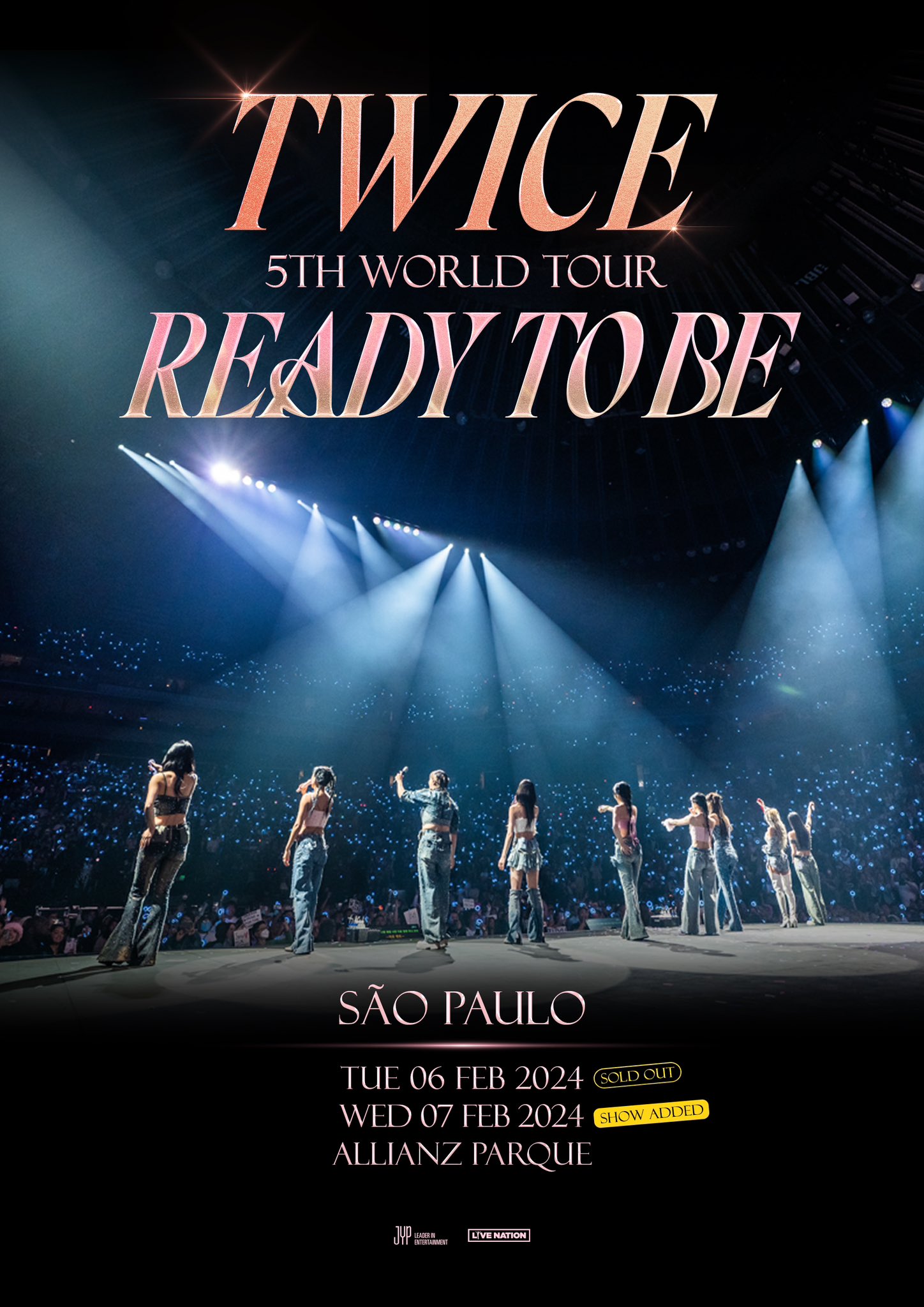 TWICE on X: TWICE 5TH WORLD TOUR 'READY TO BE' IN SÃO PAULO