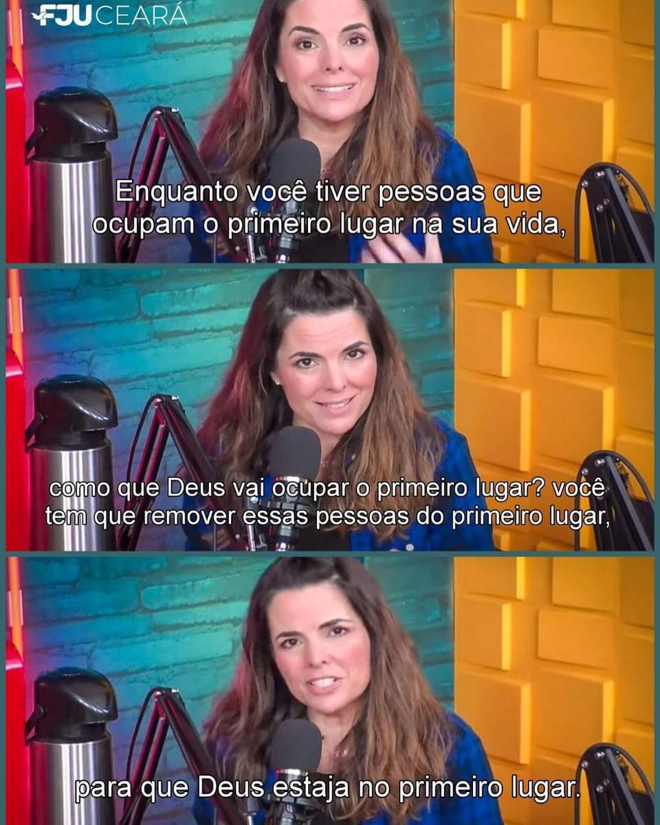 FJUCeara's tweet image. O que tem sido prioridade em sua vida? 🤔
Nada, nem ninguém pode ocupar o lugar que foi feito para Deus estar em sua vida, o 1º Lugar 🙏🏻

Esteja presente conosco em uma Universal mais próxima de você na Noite do Reino dos Céus ✨

#oficiafju #fjuce #prioridades