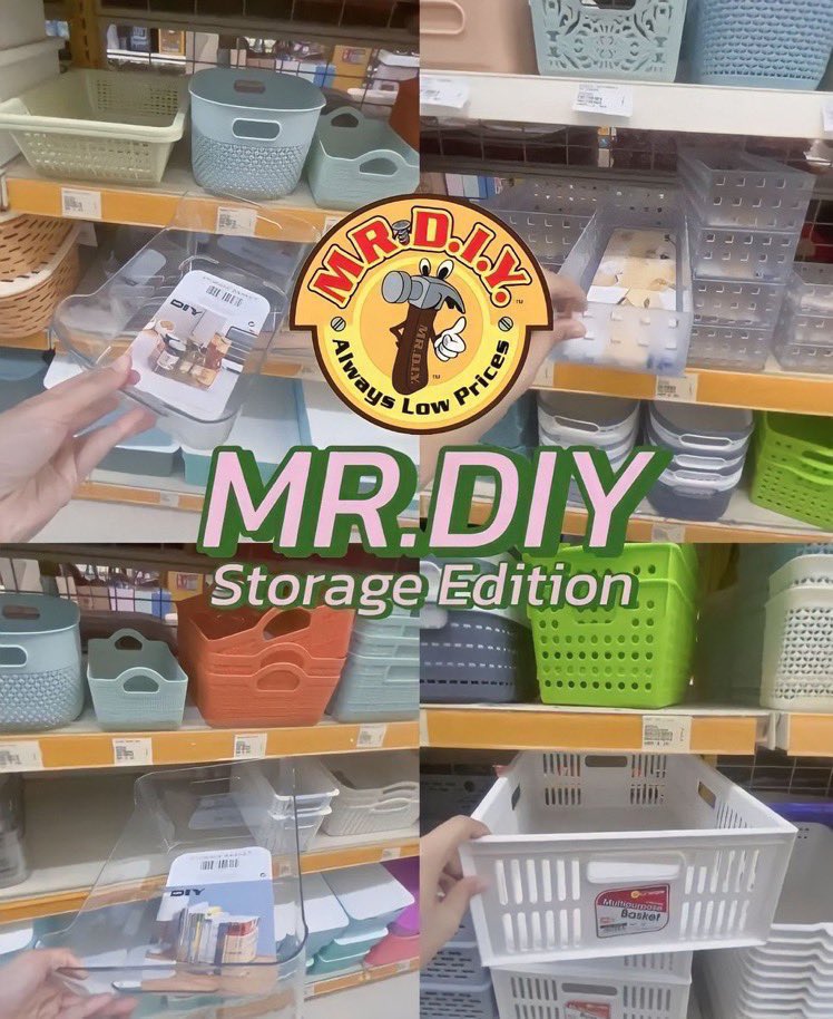 moodtimeline's tweet photo. MR. DIY STORAGE EDITION✨

- A Thread - https://t.co/tHpbuh1Uw3