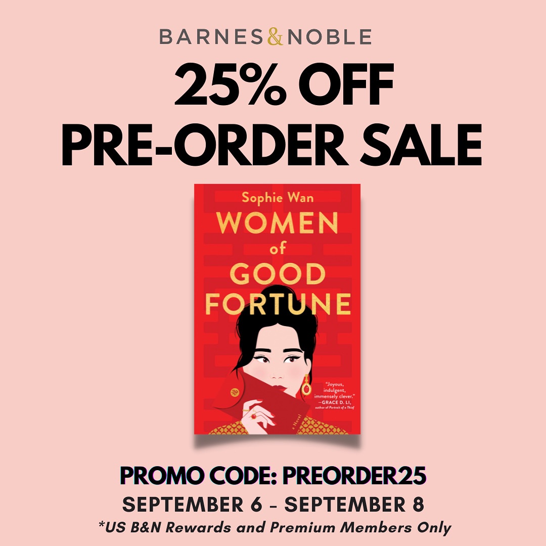B&amp;N is running a pre-order sale and WOGF is included! Pre-order if you like:
🚗 fast cars
💁‍♀️ sassy women 
😎 bad boys
🥘 too many food descriptions 
💰monayyy