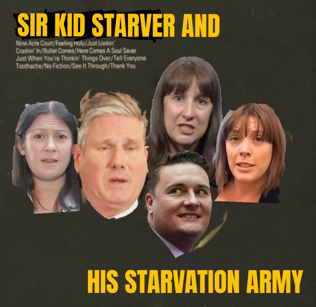 Sir Kid Starver is trending so here's my take! #StopStarmer #SirKidStarver