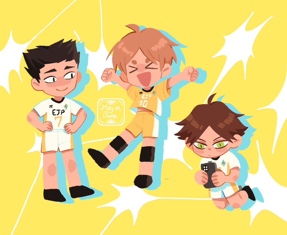 EJP boys!!!
 #haikyuu