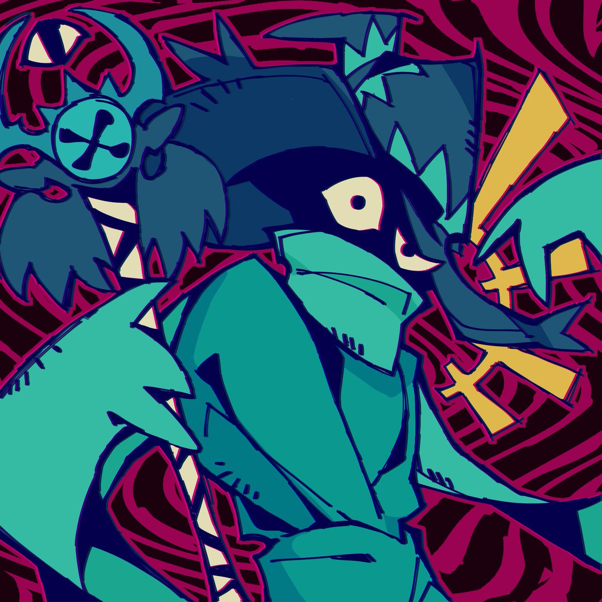 Cjmo72's tweet photo. Trying to make a pinned tweet...
I ain't got much, but I do have some ocs that would probably serve best to organize them.
This one here is Wiz, my mascot and (bad) practitioner of magic.
Art is by @SilentJheck, @onebadnoodle_, and @DashboyLazyhog respectively! https://t.co/LeGJ5oE1oE