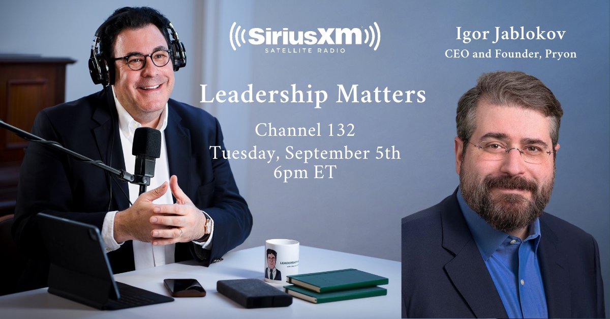 How can enterprises leverage #AI without putting themselves at risk? 

In this episode of #LeadershipMattersSXM, Pryon Founder & CEO @ijablokov joins host @AHHFleischmann to discuss Igor’s role at the forefront of AI for the past 30 years and what leaders need to prioritize to…
