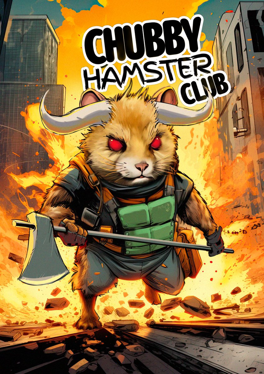 Put down the sunflower seeds!! It’s time to meet Mino Hamster by @imzi_ink we heard @BlackVeMarket are looking for Icons #ChubbyHamsters NFT collection 🔥 This collection will be showcased at @NFTxLV #VeChainNFTs @vechainofficial