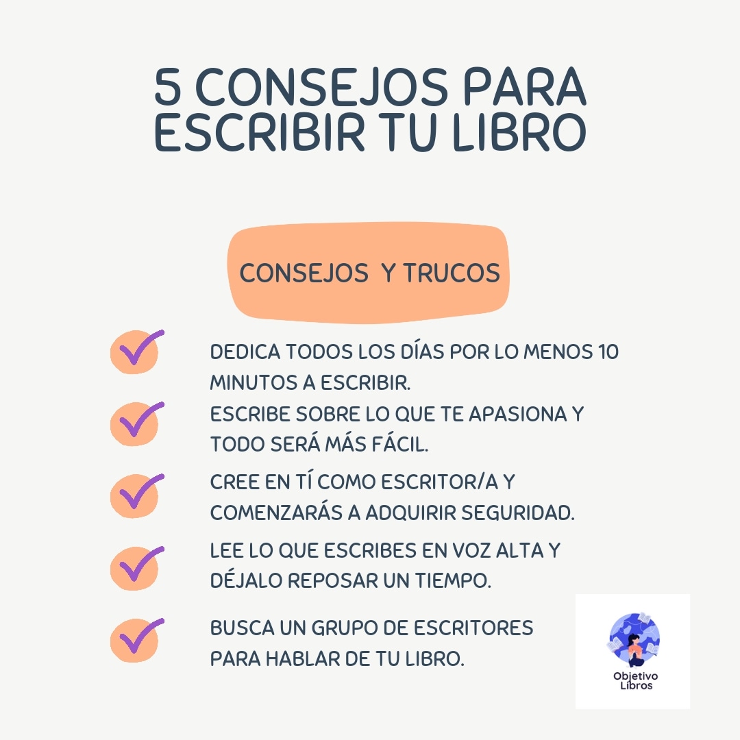 Recuerda nuestros 5 consejos para escribir tu libro y comienza a disfrutar de la aventura 📚

#slowlife #escritores  #escrituracreativa #escritura #escritor #quotes #frases #culturarelax #escribir #slowwriting #culturaliteraria 
#curso #novela #cursos #escritora #cursosonline