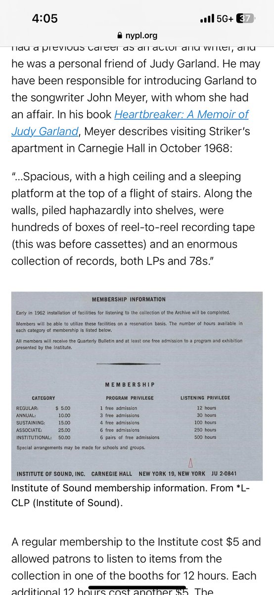 This is an incredible story about a sound archive acquisition 

at NYPL Performing Arts Library 

re-discovered and digitized some reel-to-reel audio gems recorded by Blakey, Coltrane, Dylan and Nina Simone in NYC.

Hooray for sound archives and libraries!

#archives

<a href="/nypl_lpa/">The Library for Performing Arts</a>