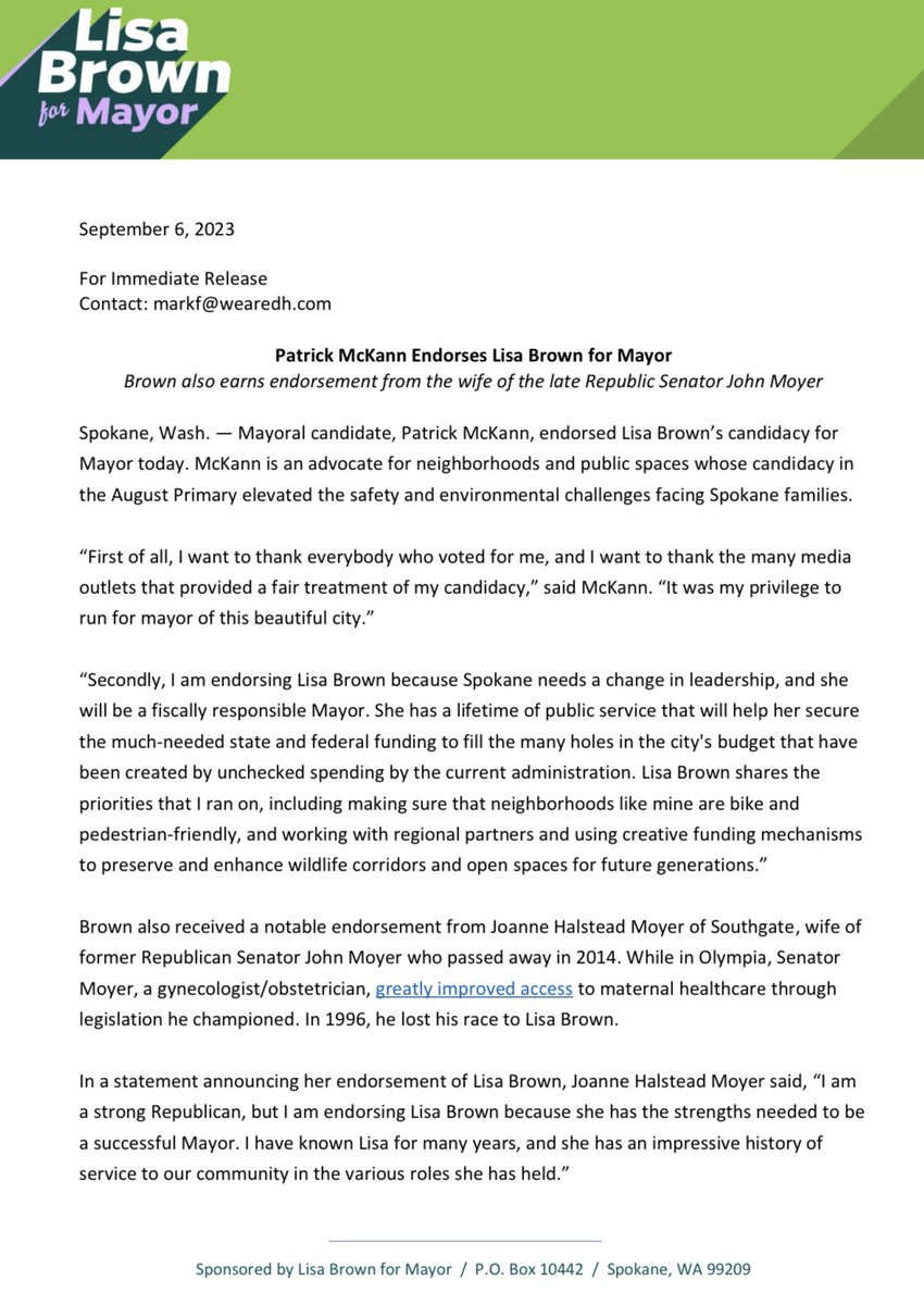 Lisa Brown tweet media