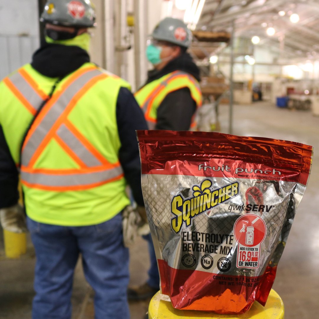 Stay cool and hydrated on the job with Sqwincher. We carry freezer pops, powder packs, and more hydration products to help you beat the heat. Get a great deal on Sqwincher at Jendco! #sqwincher

jendcosafety.com/heat-stress-in…