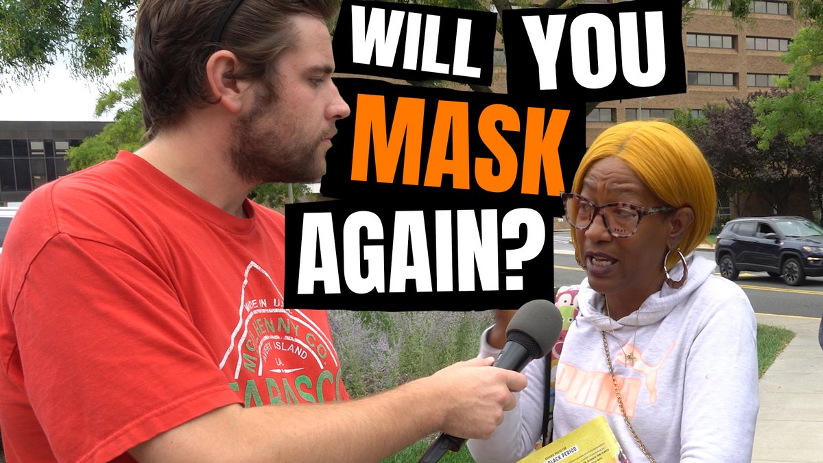 🚨MASKS ON???🚨 'Will You Mask Again in 2023?' Americans in DC think very differently about a possible new mask mandate in the newest episode of 'Man vs Street' on YouTube. Watch the full video HERE: youtu.be/nKtASN_ux6I?si…