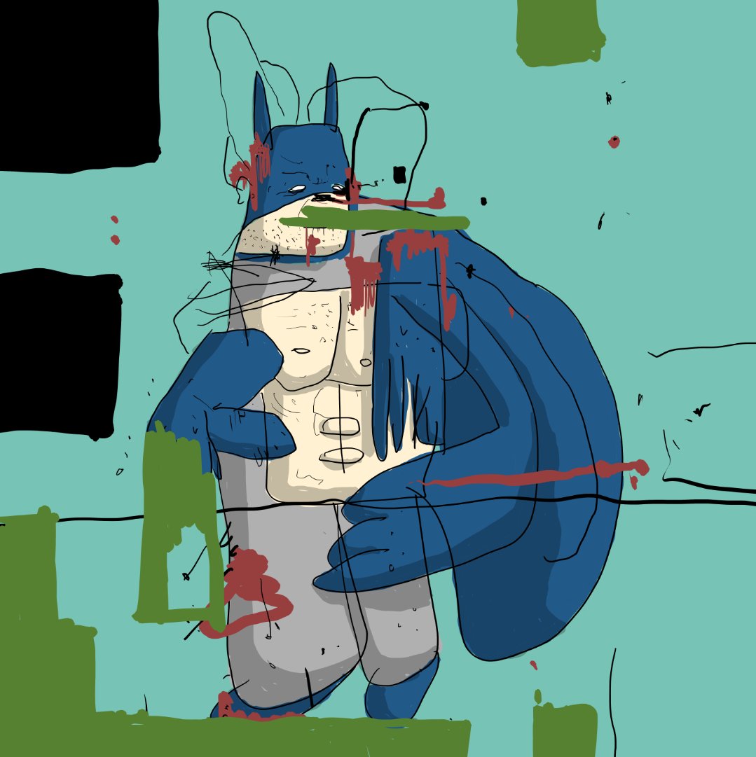 Did you know ?

In 1996, right after killing the Joker, Batman went partying like hell.

He was later found dead on the side of the road, his batmobile shattered in a thousand pieces , with a couple pounds of pure jamaican weed lying all over the place.

The autopsy would later