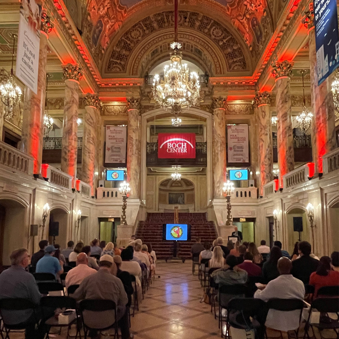 We lit the Wang Theatre Grand Lobby lobster red last night for the Greater Boston Concierge Association @gbcaboston meeting! We look forward to hosting this amazing group of hospitality professionals again soon.
