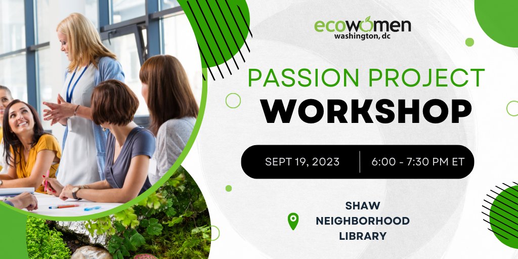 We're back and ready to hit the ground running this Fall! We're kicking things off with a Passion Project Workshop, where you will develop your passion project idea and take steps to turn it into a reality. Join us 9/19! Space is limited so RSVP: eventbrite.com/e/passion-proj…