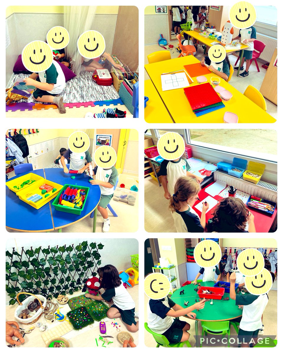 Primer día superado 💪. 
Os he echado mucho de menos Unicornios.  Ah, espera que ya no somos unicornios que ahora somos: ELEFANTES🐘   
Vamos a por el curso 23/24. 
Bienvenidos mis chicos #primerdiadecole #aula5años