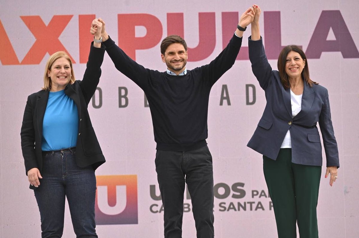 Vamos a volver a ser la Santa Fe de la Producción y el Trabajo. En cada santafesino está la fuerza y la inteligencia para decirle a toda la Argentina que #SantaFePuede. Tenemos el coraje, la capacidad y los equipos para construir la provincia que nos merecemos. #VotaLaU 💪