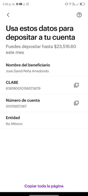 Transfierenme dinero por la clabe nu por trasferencia 50 pesos , env&iacute;o 5 videos y   7 videos son yo solo