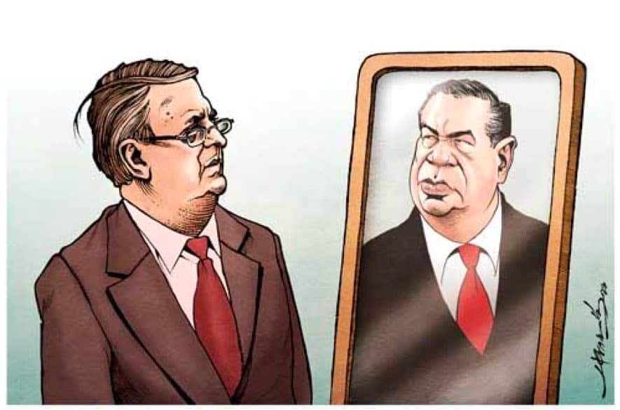 danysantoyo_'s tweet photo. Marcelo Ebrard está demostrando una vez más su inmadurez política y que además pone por encima sus ambiciones personales antes que el proyecto.

Traiciona a Morena, traiciona al Presidente @lopezobrador_ y traiciona al pueblo de México.

Vulgar ambicioso.

#MarceloChillón https://t.co/5x6qN7w9YO