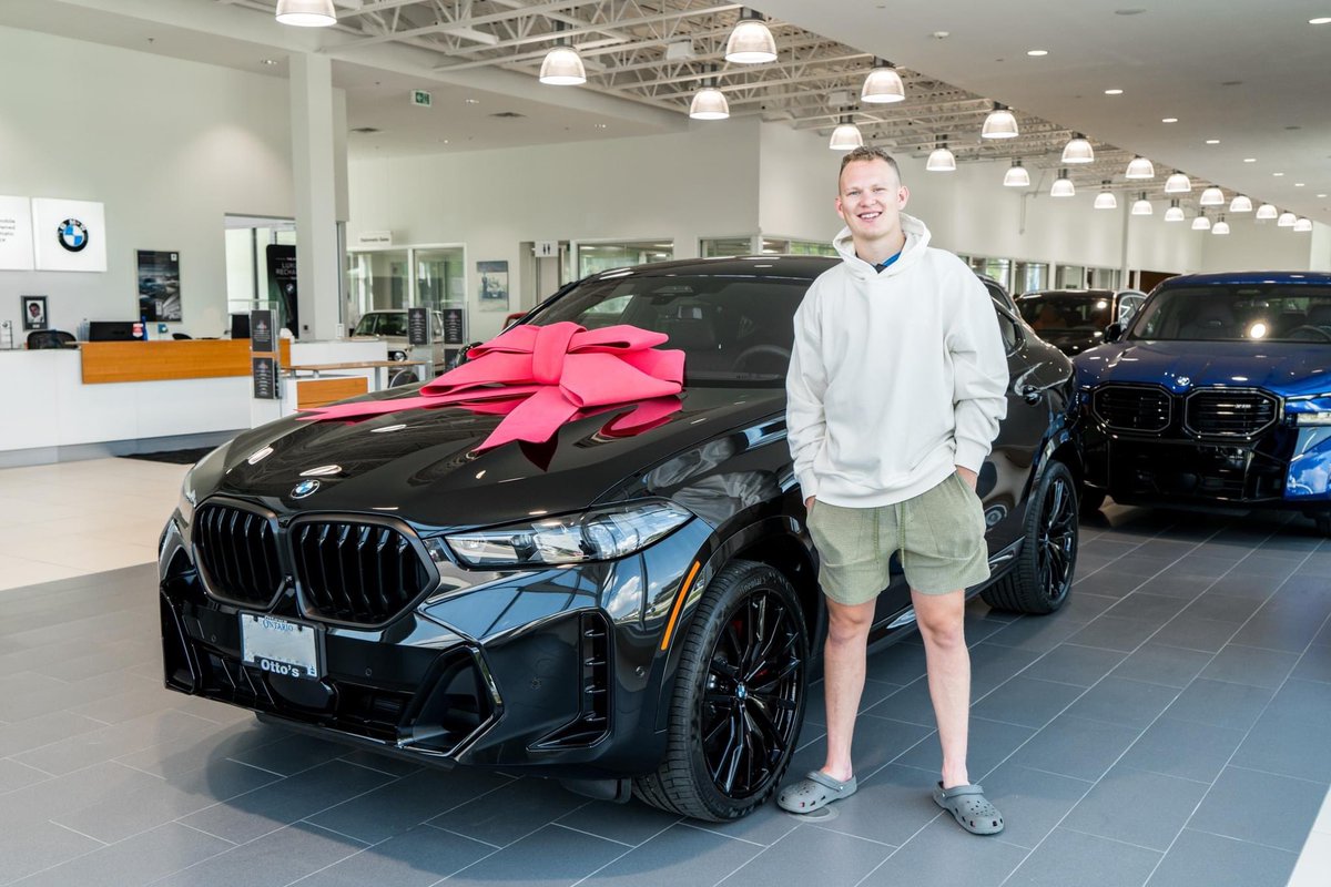 Ottawa Senators captain and Otto's BMW ambassador @BradyTkachuk71 picked up his new 2024 X6 just in time for the new season. Otto's is proud to mark another season as an Official Partner to the #SENS. Stay tuned for exciting news, features and updates throughout the season!