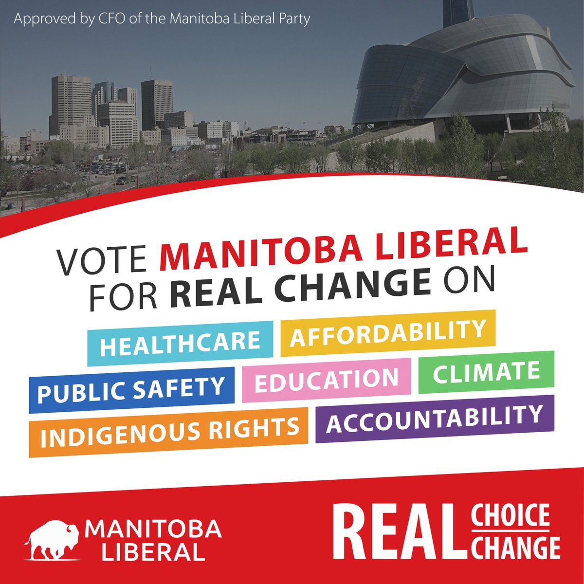 MBLiberalParty's tweet image. We want to make it clear to Manitobans: this is our plan to rebuild broken services and fix what’s broken in health, in education, in justice, in our relationships with Indigenous Manitobans and so much more. #mbpoli #mbelxn23 #RealChoice #RealChange 1/3