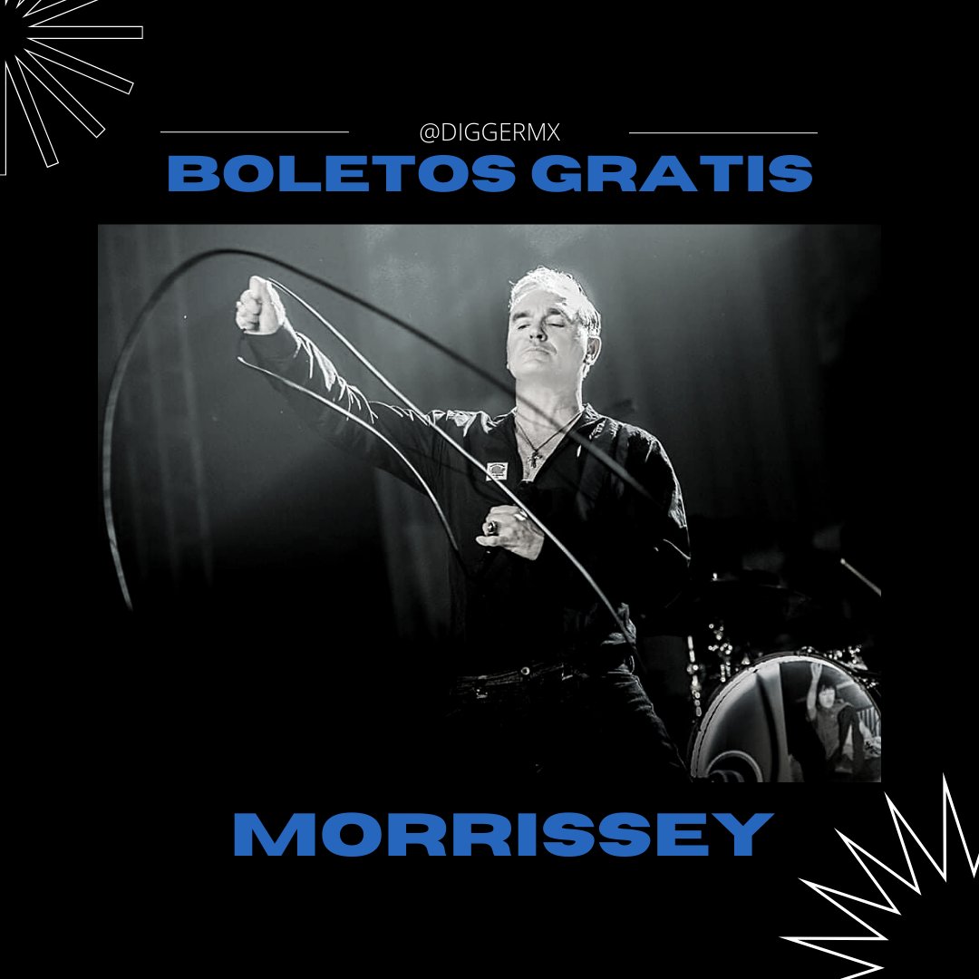 40 años de carrera celebrará Morrissey este domingo en el Palacio de los Deportes.  ¿Quién nos acompaña? 
Pronto saldrá la dinámica mientras tanto RT para participar.