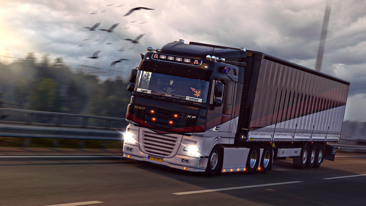 risingvtc's tweet photo. Get ready for a ghoulishly great time on the road with Rising Logistics this Halloween. 📷🎃#TruckLife #HalloweenVibes #risingvtc https://t.co/xdiEAcrAfn