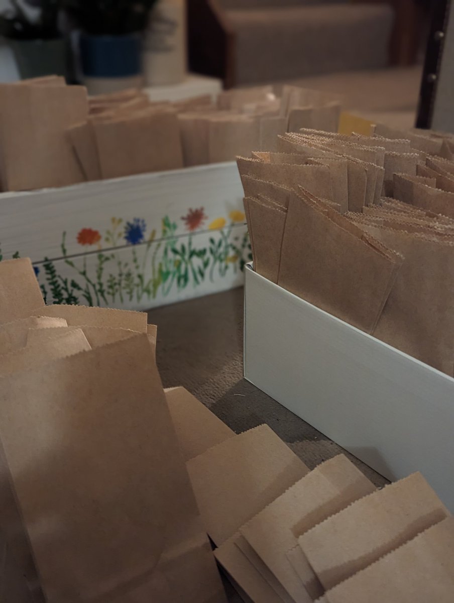 It's a wedding prep kinda night #GoodieBags