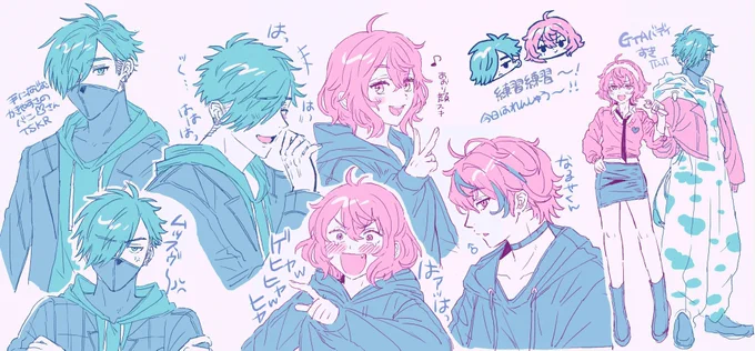 #Mの絵日記 習 