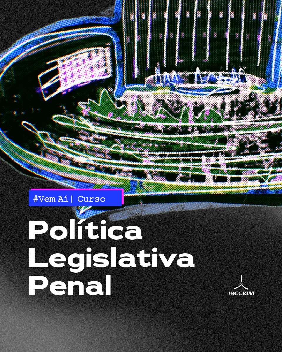 ⚠ ️ Fique atento (a): está chegando o Curso de Política Legislativa Penal do IBCCRIM.

💡 É mais uma oportunidade de enriquecer o seu currículo e se destacar profissionalmente.

➡ Fique de olho nas nossas redes sociais!

#ibccrim #cienciascriminais #direito