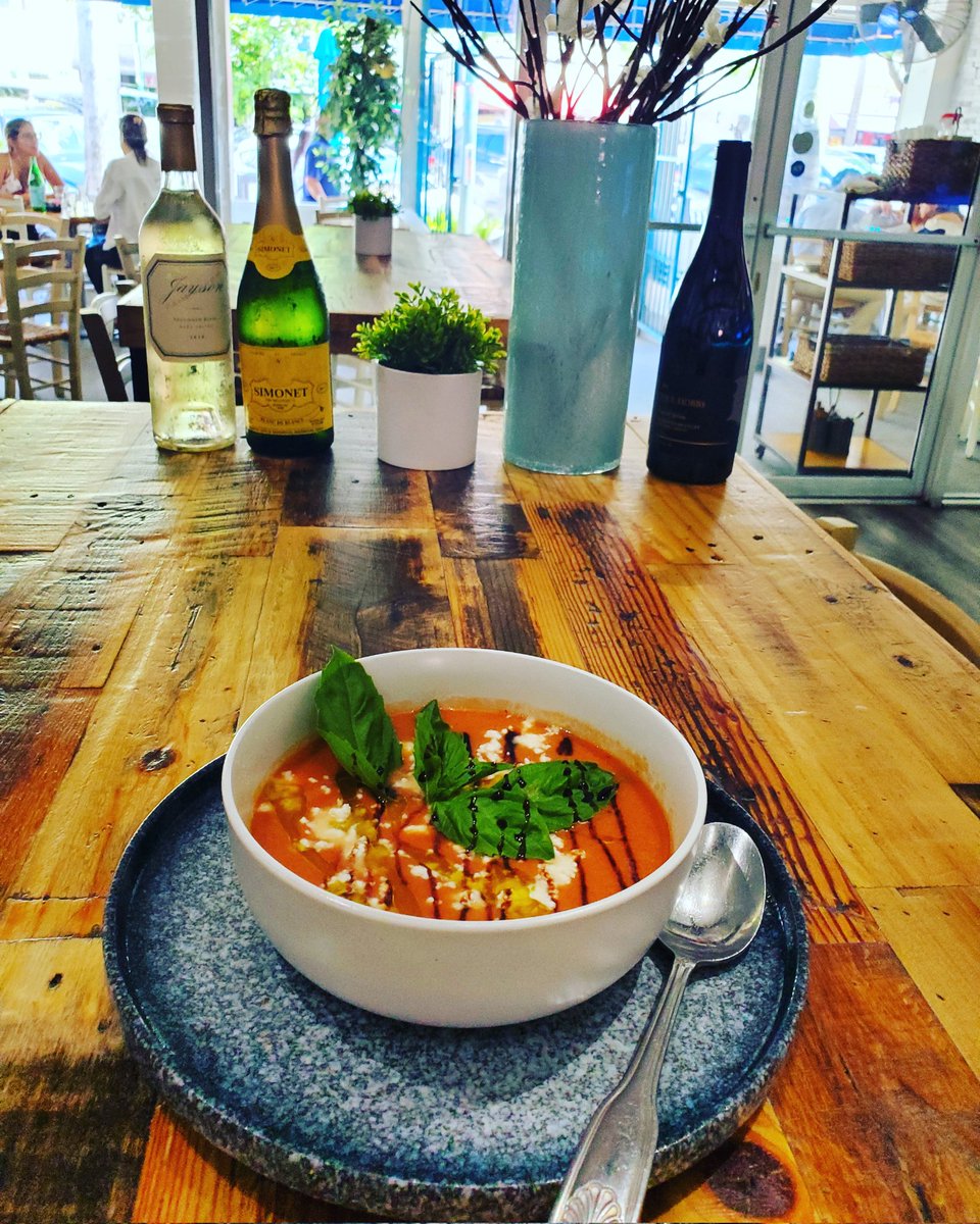 GreekJoint's tweet photo. Cold, Greek-style Tomato Soup https://t.co/O5BvNpb4ia https://t.co/xpRAycY8x5