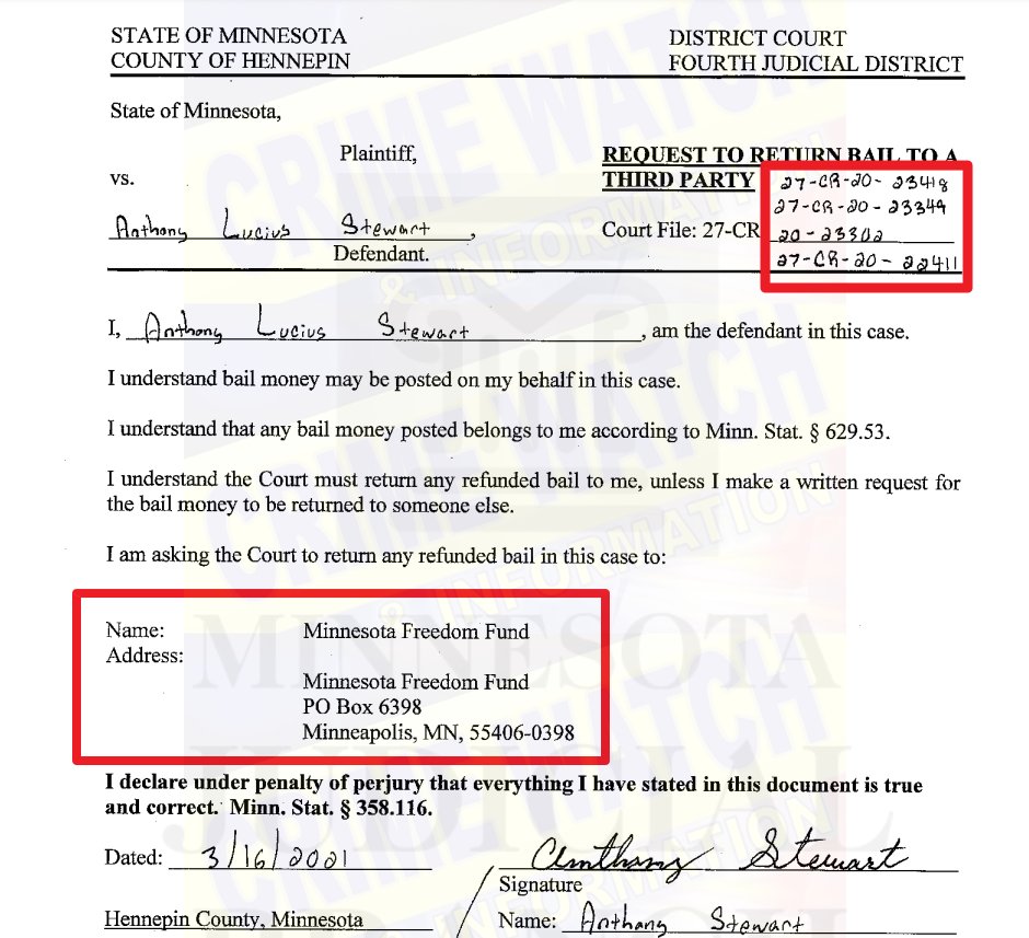 CrimeWatchMpls's tweet image. Anthony Stewart has 31 PRIOR FELONY CONVICTIONS.

Most recently sentenced in July 2021 to serve 4 felony burglary sentences concurrently by Judge Jay Quam.

Magical #MNmath: Sentenced to 20 years in the four cases. He served 16 months.

⬆️This time served makes ZERO sense. Even…