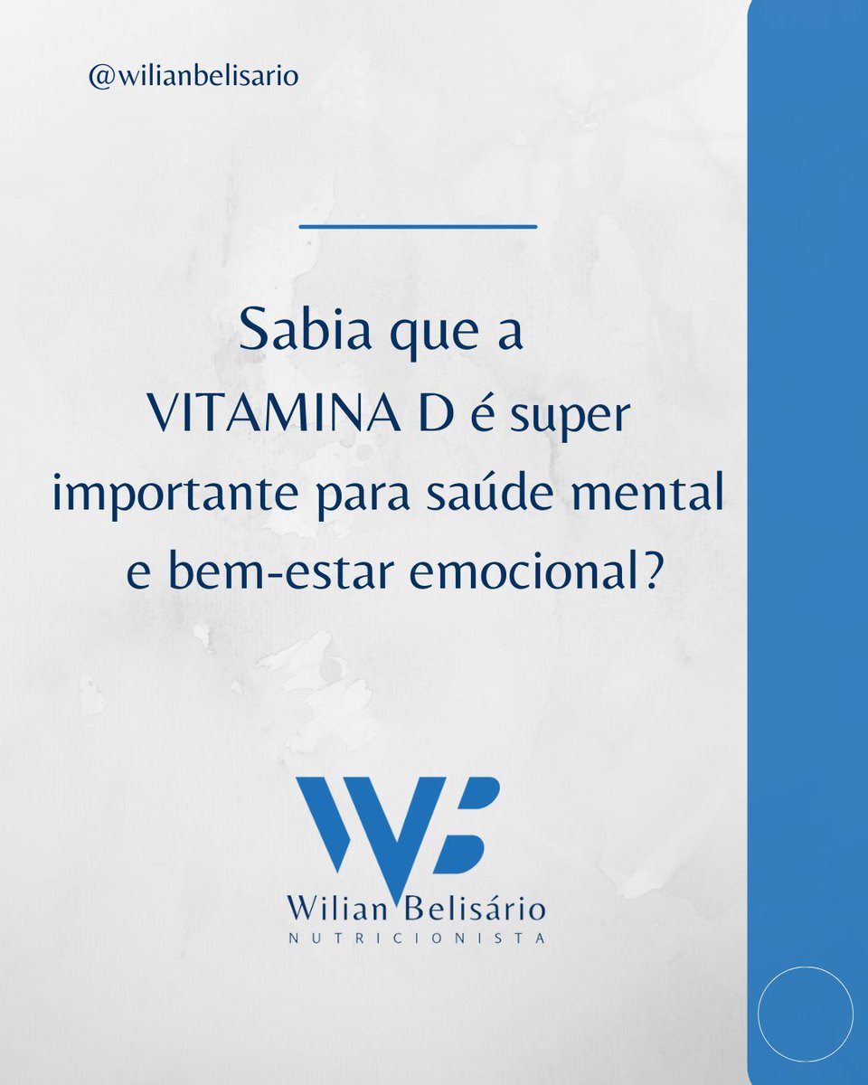 wilianbelisario's tweet image. A vitamina D é uma vitamina lipossolúvel, ou seja, é solúvel em gordura e é sintetizada pelo nosso organismo através da exposição solar. A suplementação de #vitaminad deve ser feita sob orientação de um profissional de saúde. #NutriTwitter 

🔹instagram.com/wilianbelisario