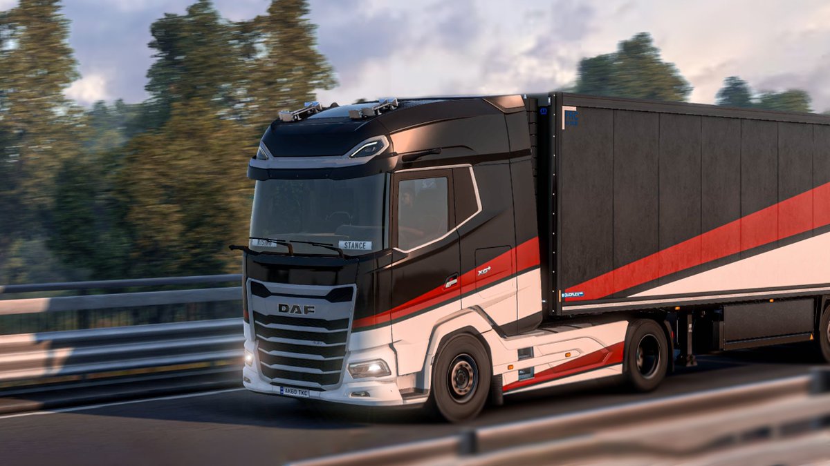 risingvtc's tweet photo. Ready to conquer the roads with style and power. 🚚💨 #risingvtc #NewGenerationDAF #TruckLife https://t.co/cgQZ3MYehx