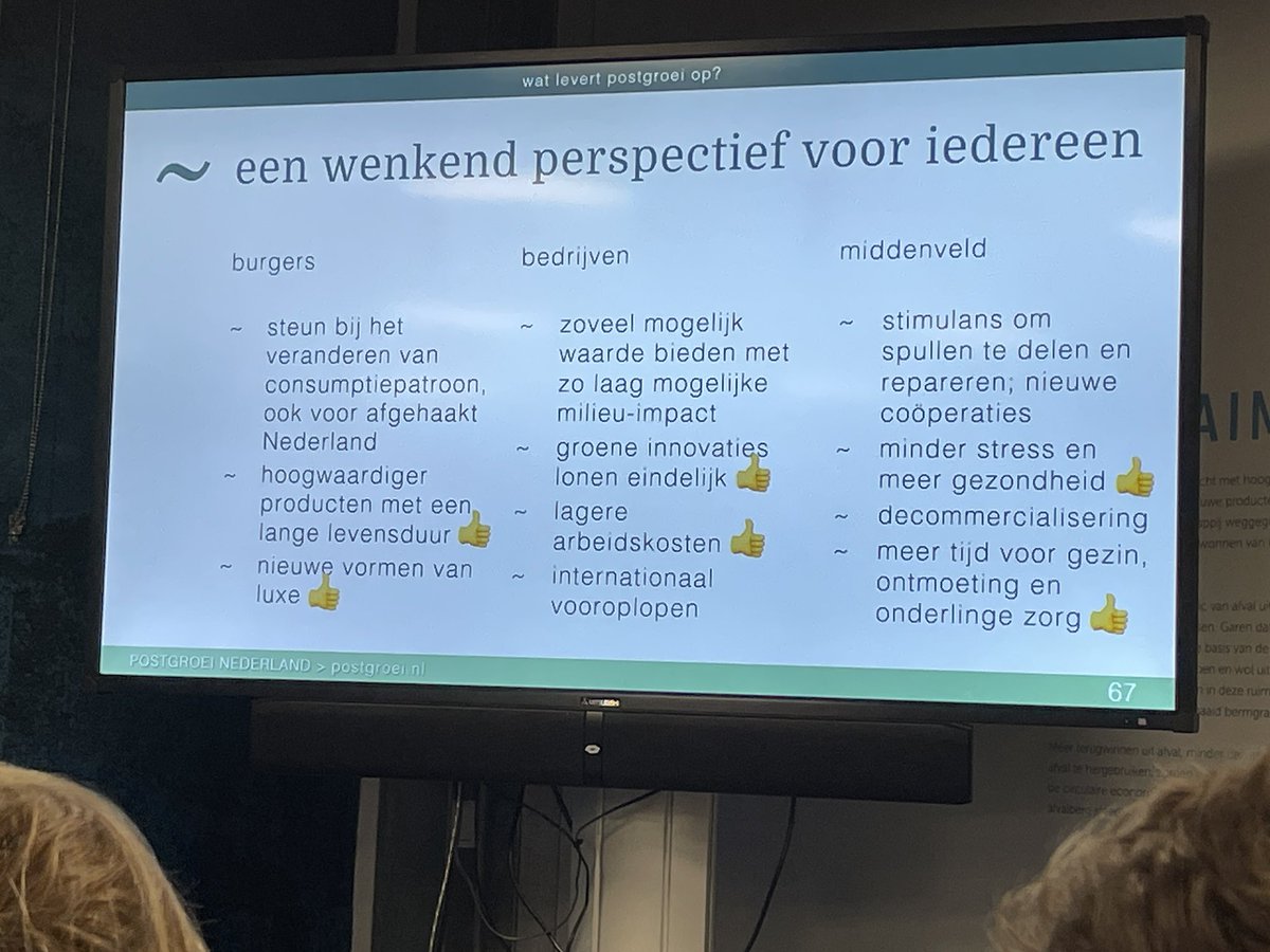 gezondengoed's tweet photo. Zijn er grenzen aan de groei?
Is er iets als kwalitatieve ipv kwantitatieve groei? En zo ja hoe kom je daar dan?
In gesprek over duurzaam consumeren met @pjschenderling en @JantineZwinkels bij @CDAUtrecht
#hoopvol #perspectief #postgroei
#bredewelvaart #voorHeelNederland https://t.co/ry3FgcS63i