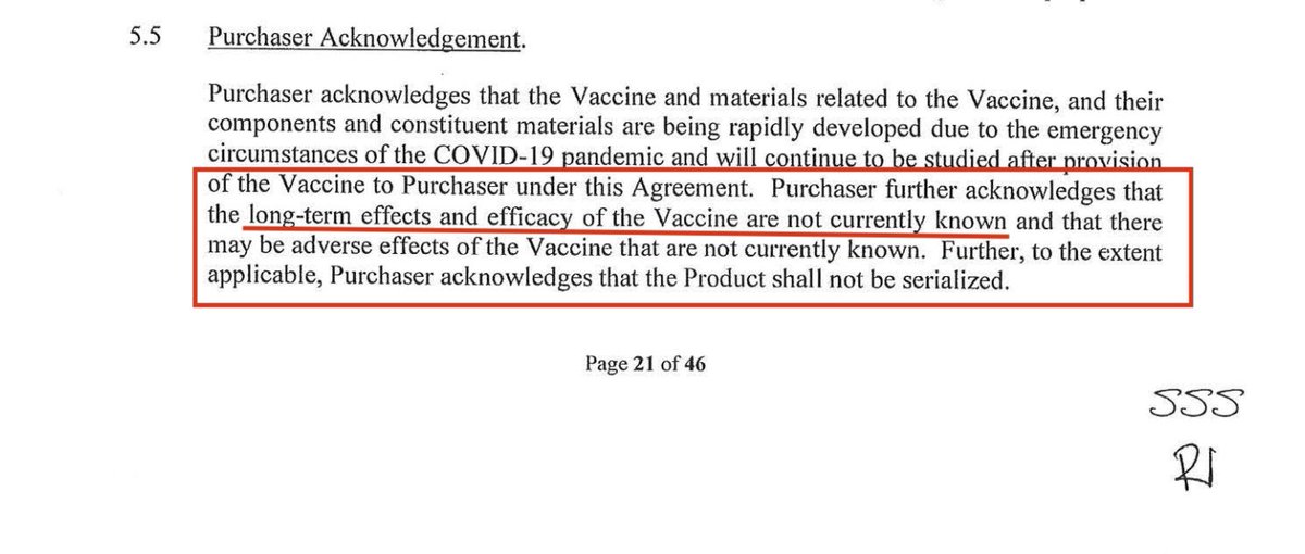 Health Canada is in BIG trouble.
Check out the disclaimer Pfizer got South Africa to sign.  Same as Slovenia's. Same as Canada's undoubtedly.
"long term effects and efficacy not currently known"
"adverse events... not currently known".
Health Canada knew.
And misled Canadians.