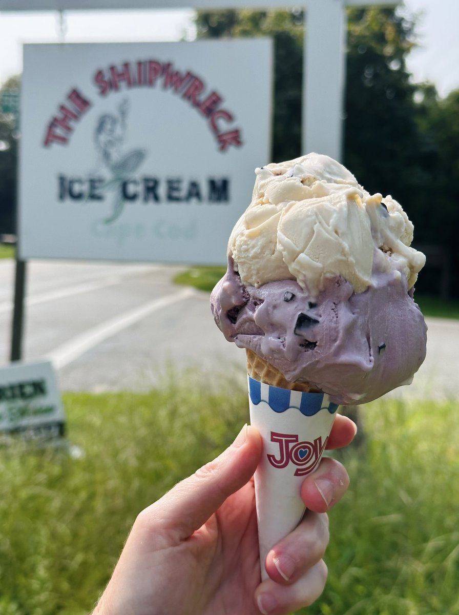 New one! The Shipwreck in Sandwich, MA. #summeroficecream