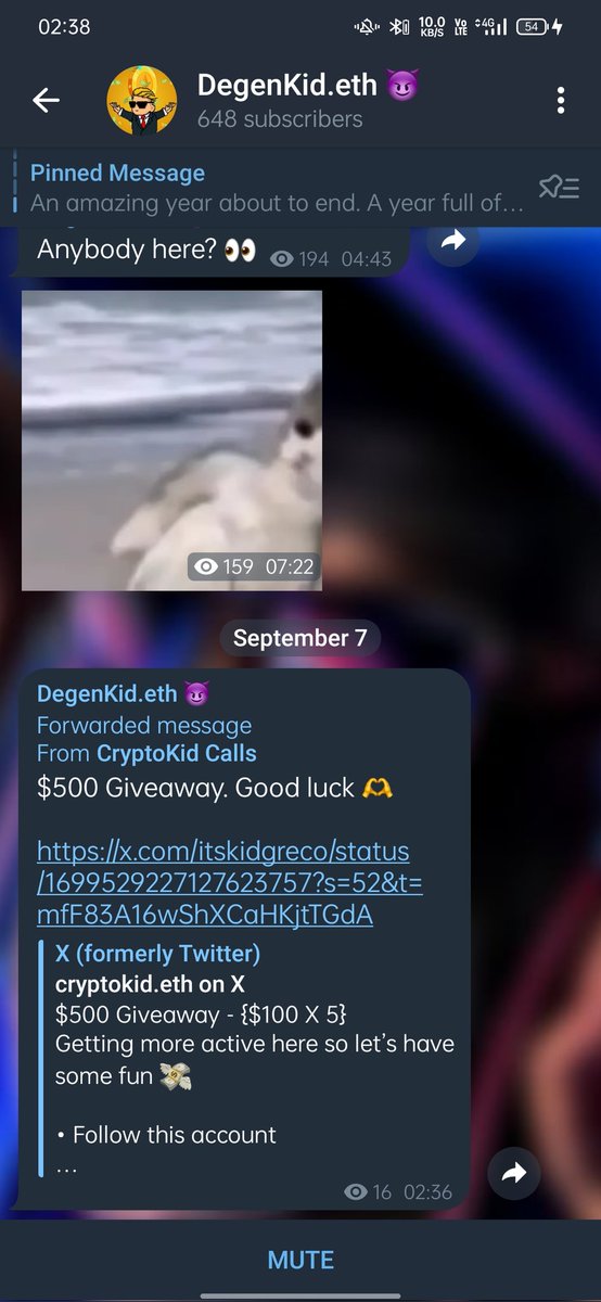 crypto_wagnor's tweet photo. @itskidgreco Done ✅ bro https://t.co/kSExTTDdzl