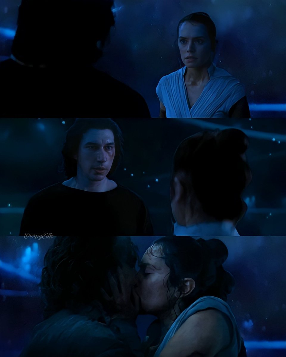 DerpySith0's tweet photo. Rey was besides herself. It didn't feel real, yet it was. After so long she had finally found him

Rey: "I never said it...I never got to say it to you!"

Ben: "You never had to."

The dyad was reunited

#starwars #reylo #ReunitetheDyad https://t.co/sVlnCXFZ1r